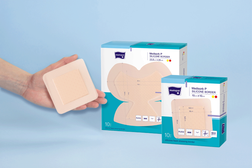 Medisorb P SILICONE BORDER