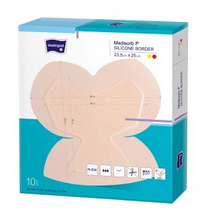Medisorb P SILICONE BORDER